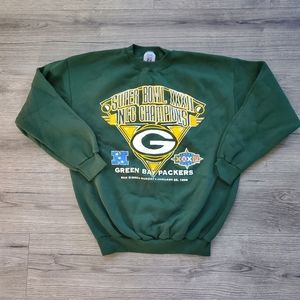 LOGO 7 | Sweaters | Vintage Logo 7 Green Bay Packers Crewneck Sweater 